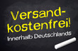 Kreidetafel mit Versandkostenfrei
