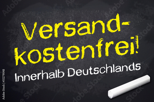 Photo: Kreidetafel mit Versandkostenfrei Kreidetafel mit Versandkostenfrei