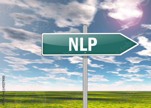 Illustration: Signpost "NLP" Signpost "NLP"