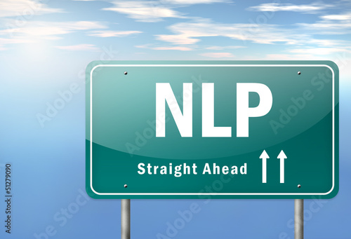 Illustration: Highway Signpost "NLP" Highway Signpost "NLP"