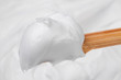 creme on wooden stick