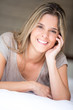 Beautiful happy woman