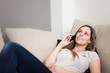Woman using a mobile phone