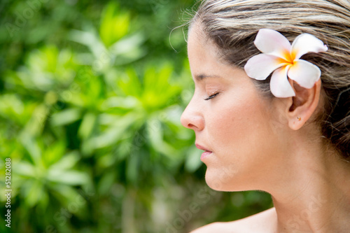 Photo: Beautiful woman portrait Beautiful woman portrait