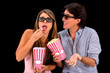 Couple at the movies