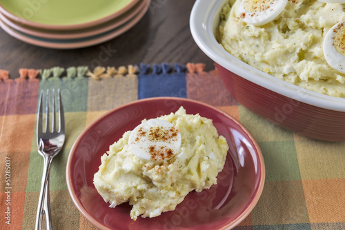 Photo: Mashed potato salad Mashed potato salad