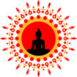 Buddha, Sonne, Meditation, Eleuchtung
