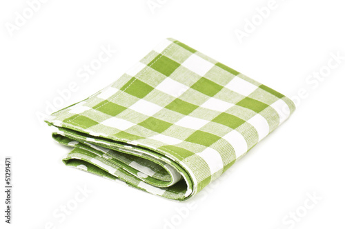 Photo: green napkin green napkin