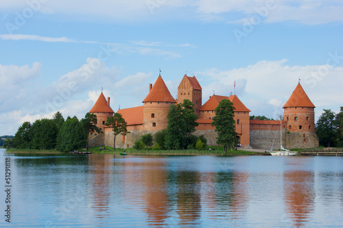 Photo: Tracai castle at Lithuania Tracai castle at Lithuania
