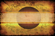 Vintage Label - Roter Kreis