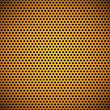 Orange Seamless Circle Perforated Carbon Grill Texture