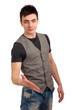 Photo: Portrait of handsome young man Portrait of handsome young man