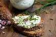 Frischer Quark mit Kräutern