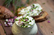 Frischer Quark mit Kräutern