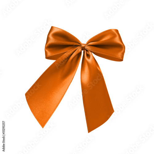 Photo: Braune Bandschleife Braune Bandschleife