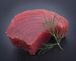 Fresh tuna steak