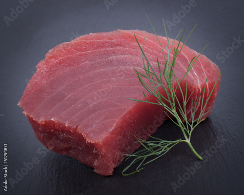 Photo: Fresh tuna steak Fresh tuna steak