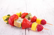 fruits kebab