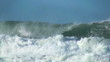 Ocean big wave slow motion