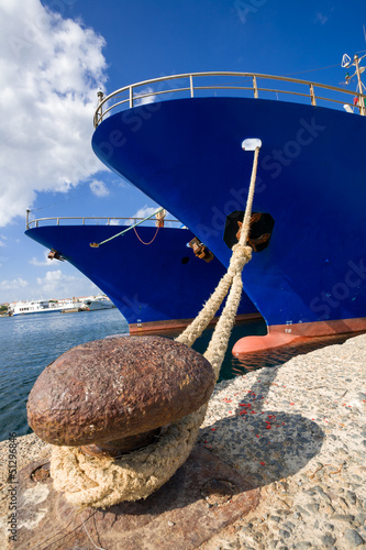 Photo: Navi Ferme al porto Navi Ferme al porto