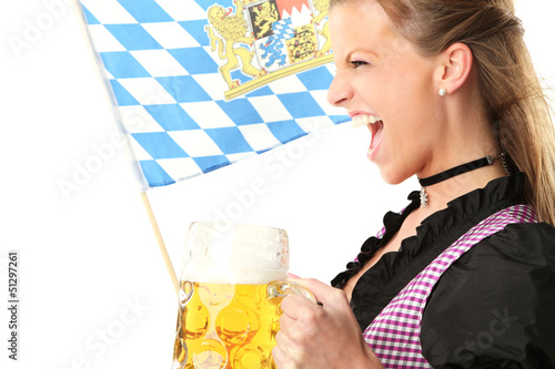 Photo: Frau in Bayern Frau in Bayern