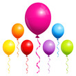 Set 7 Balloons Colors