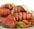 Grilled Lobster Tail  With Asparagus