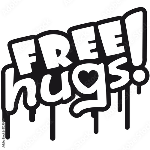 Illustration: free hugs free hugs