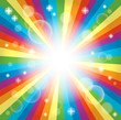 Vector: Image with rainbow theme 3 Image with rainbow theme 3
