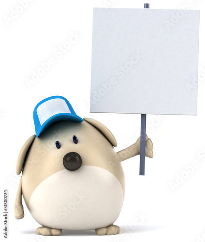 Illustration: Fun dog Fun dog