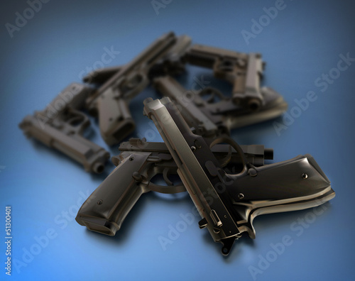 Illustration: Guns Guns
