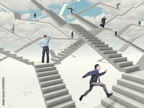 Photo: work stairs work stairs