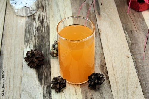 Photo: glass of juice glass of juice