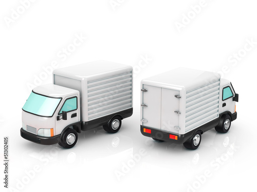 Illustration: truck truck
