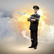 Photo: Image of male pilot Image of male pilot