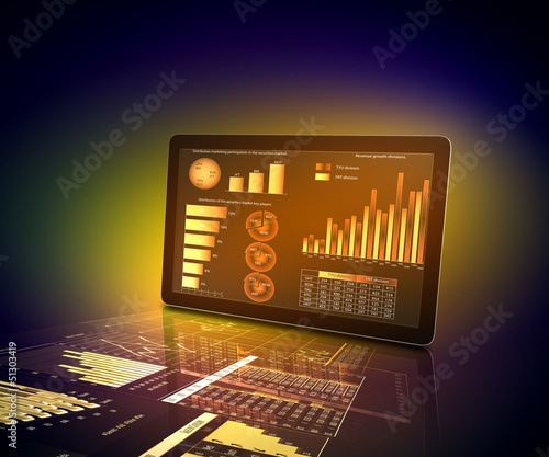 Illustration: Pads with color diagrams Pads with color diagrams