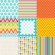 seamless patterns with fabric texture