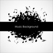music vector background