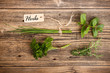 Photo: Green herbs Green herbs