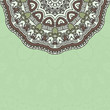 Vector Round Decorative Design Element