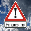 Finanzamt Schild  #130410-01