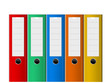 muti couleurs classeurs