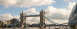 City of London with Thames river in Autumn