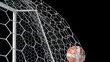 Danish Ball Scores in Slow Motion with Alpha Channel
