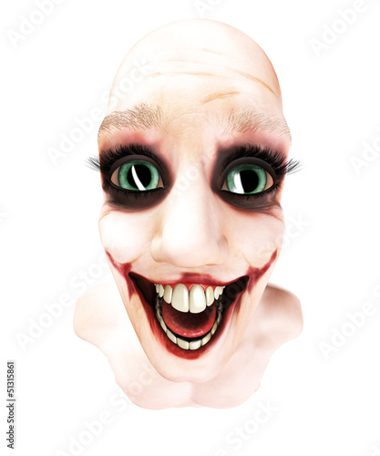 Illustration: The Laughter Of Insanity The Laughter Of Insanity