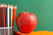 Foto: Apple and pencils Apple and pencils