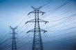 High voltage towers