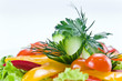fresh green salad
