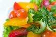 fresh green salad