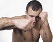 Fighter Punching
